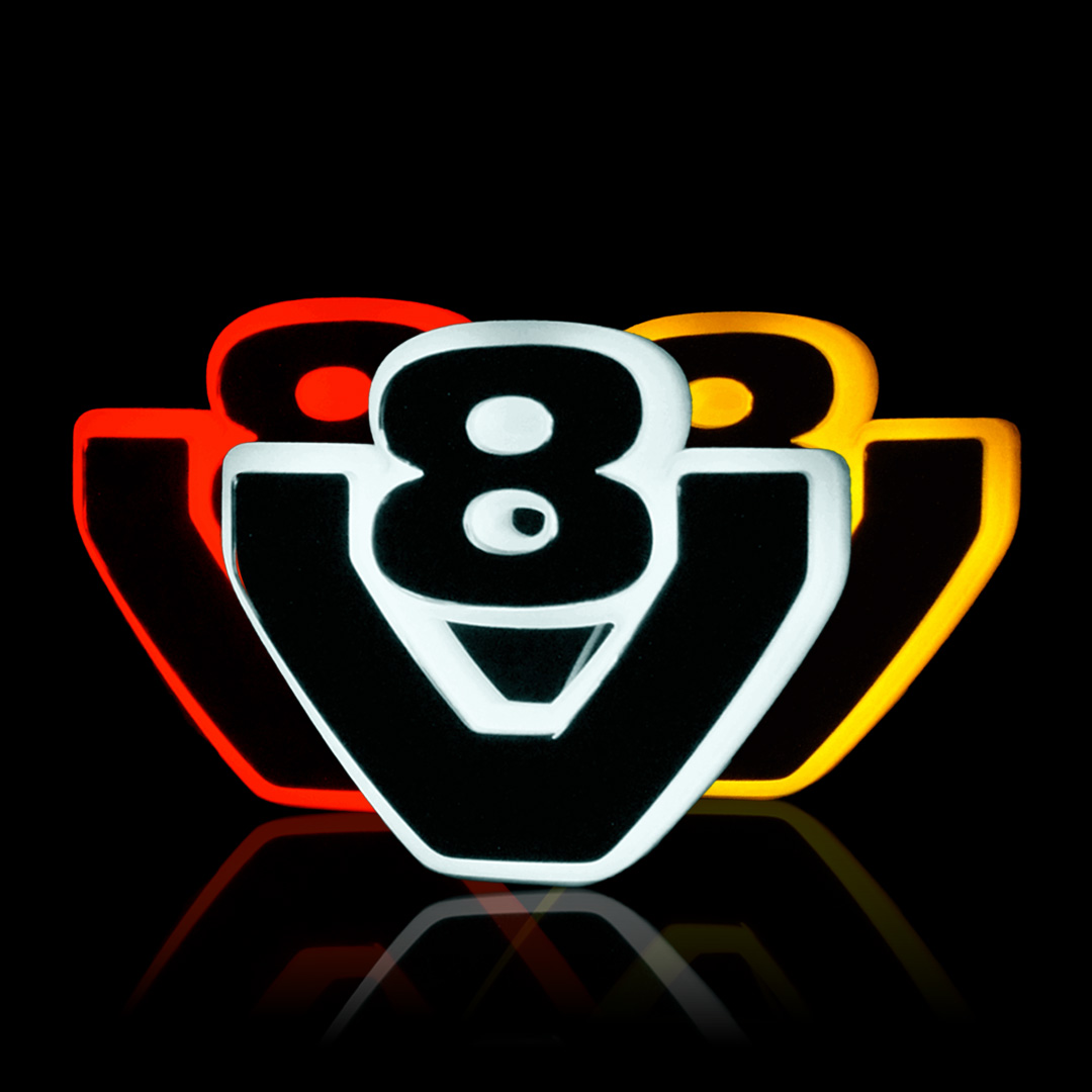 LIGHTBASE V8 BORDJE VOOR SCANIA KLEIN / VOORKANT