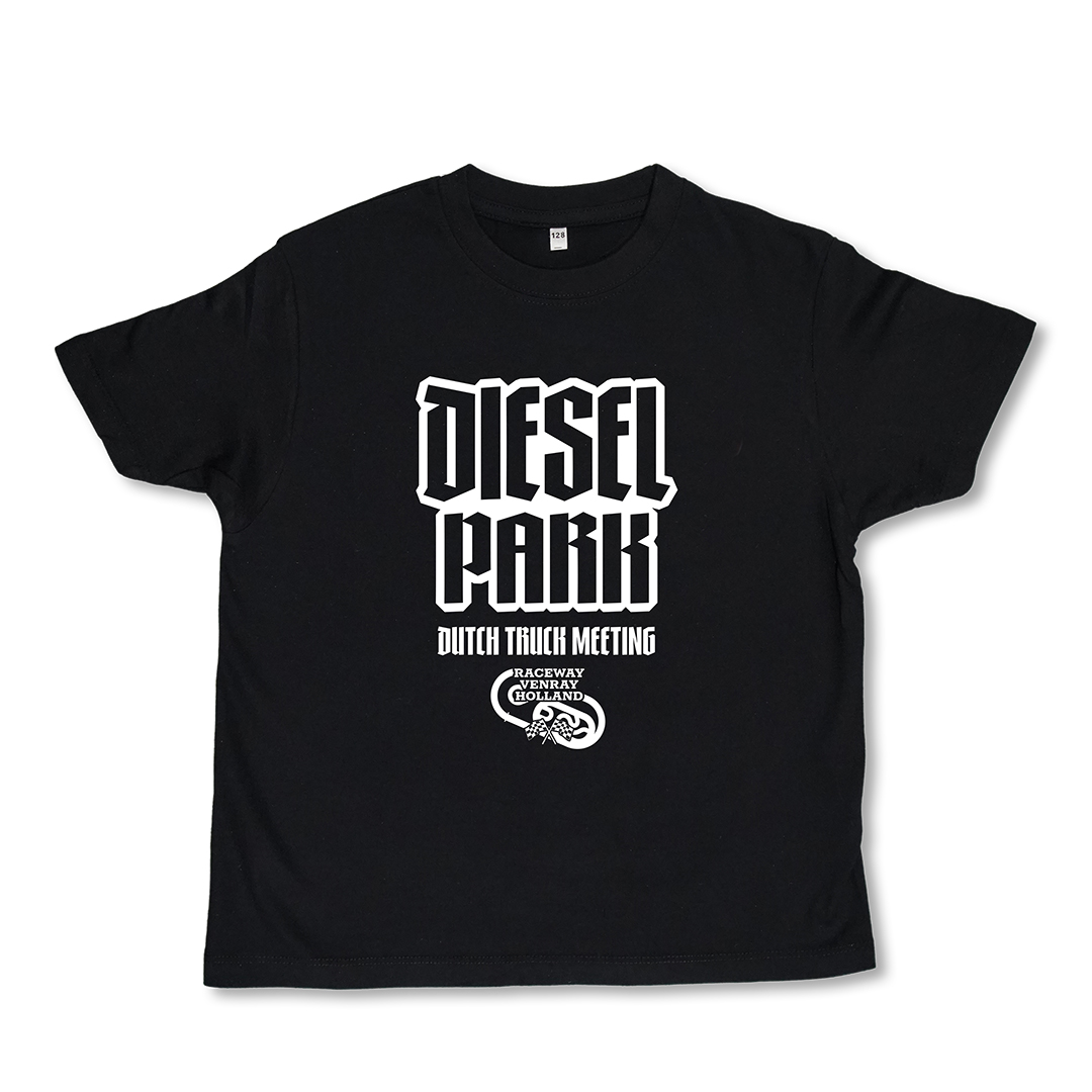 TRUCKJUNKIE Dieselpark KIDS T-SHIRT Zwart