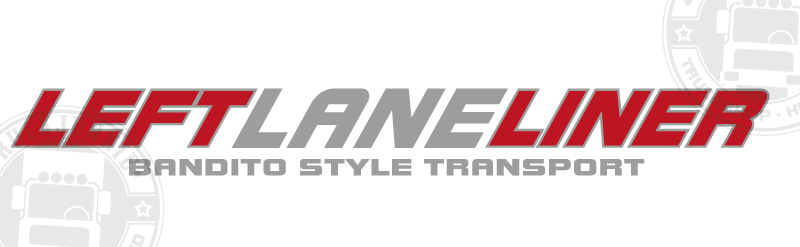 LEFT LANE LINER - BST - STICKER - 2 KLEUR