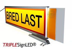 TripleSign® 260 x 965 x 25 mm