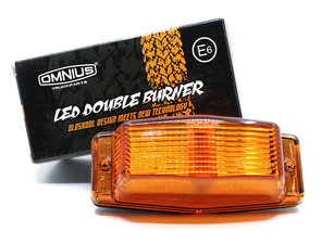 Omnius LED Dubbelbrander  Oranje