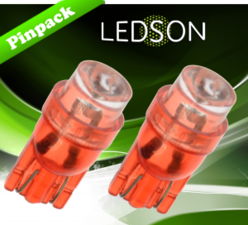 LED ROOD 1 diode 24V W5W