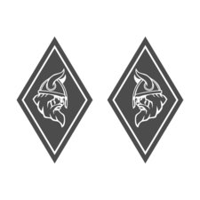 HOEKSCHILD STICKER -  VIKING