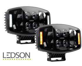 Libra10+ LEDSON LED VERSTRALER 90W - AMBER / WIT positielicht