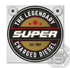 THE LEGENDARY *NEW* - SUPER CHARGED DIESEL - LICHTBAKJE DELUXE