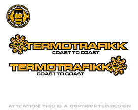 TERMOTRAFIKK C TO C - 2-KLEURIGE STICKER