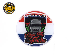 TULIPS, TITS & TRUCKS - 3D DELUXE FULL PRINT STICKER