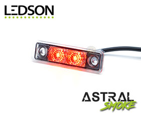 LEDSON - Astral - EASY FIT LED POSITIELICHT - ROOD - *SMOKE*