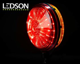 LEDSON - SPAANSE LAMP LED - ROOD/ORANJE