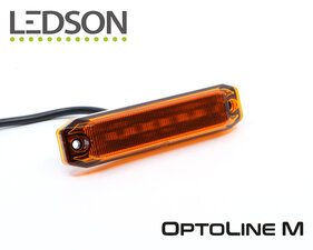 LEDSON - OPTOLINE M - POSITIELAMP/ZIJMARKERING - ORANJE