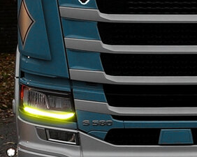 OMBOUWSET DRL - *OLDSKOOL GEEL* - SCANIA NEXT GEN +2016
