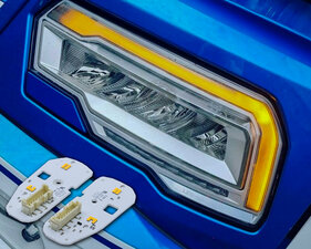 DAF NEW GENERATION - OMBOUW KIT DRL AMBER