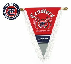 VAAN - RONNY CEUSTERS - ROOD/WIT - 20 x 30 cm 