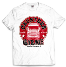 T-SHIRT - CEUSTERS GARAGE - WIT