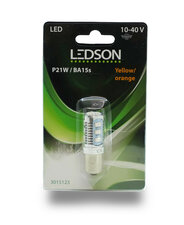 LEDSON - P21W / BA15S - 12SMD LED - 10-40V - ORANJE