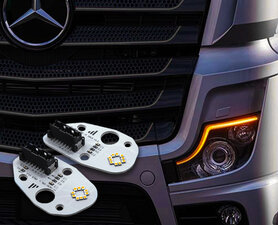 OMBOUWSET DRL AMBER - MERCEDES ACTROS >2020 - LED