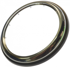 Hella Chrome ring voor achterlichten 140mm