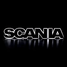 Verlicht Scania Embleem Wit