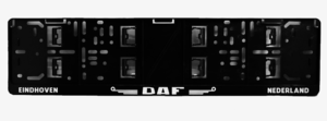 DAF - EINDHOVEN  KENTEKENPLAATHOUDER