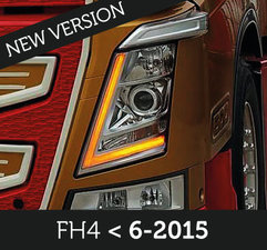 VANAF 2015 - OMBOUWSET DLR AMBER - GESCHIKT VOOR VOLVO FH4