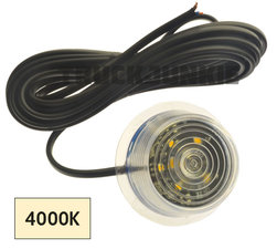 WARM WIT !! - LED BREEDTELAMP - HELDER GLAS GYLLE