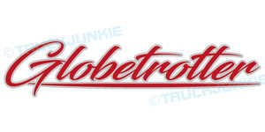 GLOBETROTTER -2-KLEUREN - STICKER