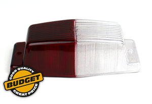 GLAS - WIT/ROOD  - DUBBELBRANDER
