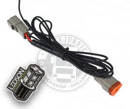 DT ADAPTER  (2-polig naar 3-polig)