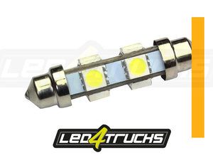 ORANJE - 6xSMD LED 24-28V - FESTOON 
